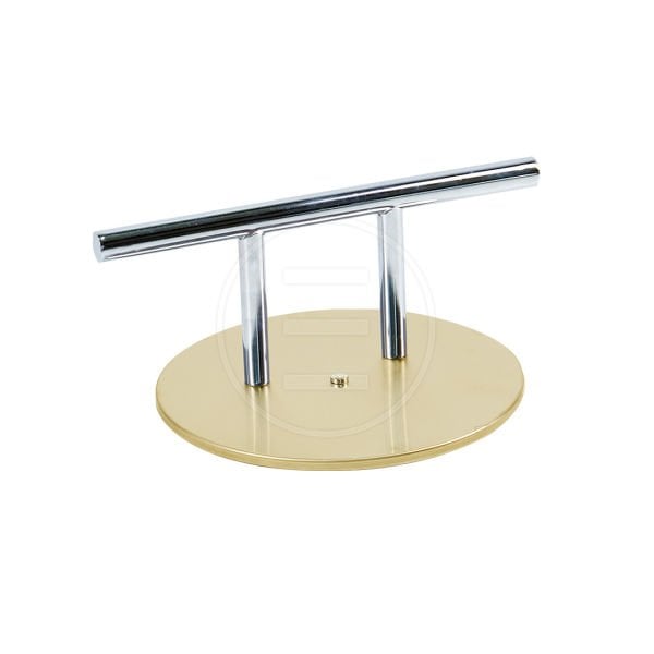 Round Foot Rest Gold