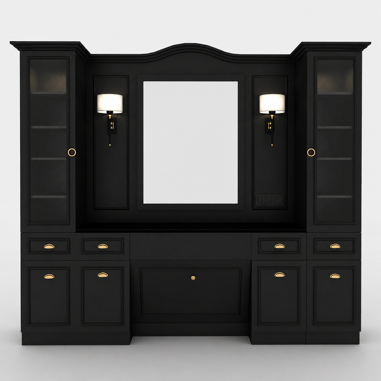 Antique Man Black  Berber Tezgahı + Antique Right,Left Vision