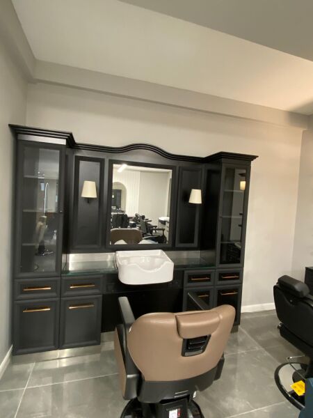 Antique Man Black  Berber Tezgahı + Antique Right,Left Vision