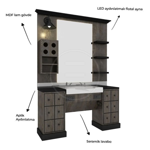 Falcon Berber Tezgahı