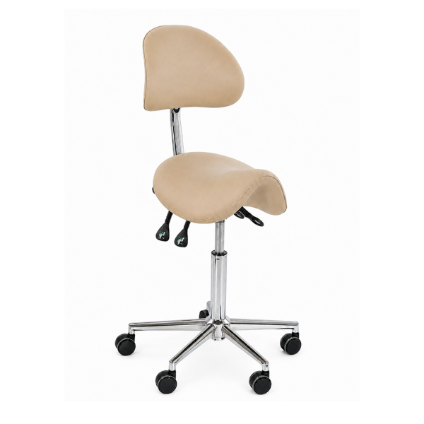 Nero Saddle Stool