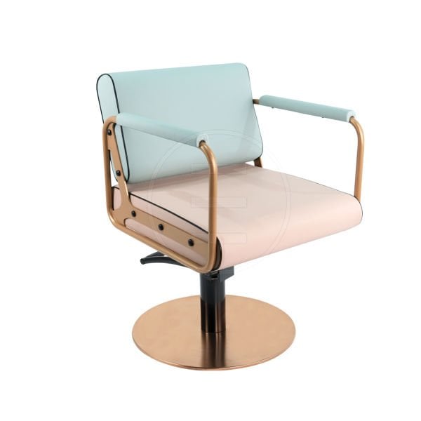 Round Color Rose-SL Rose Kuaför Koltuğu