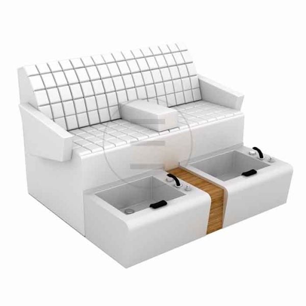 Foot Base K Double Pedikür Koltuğu