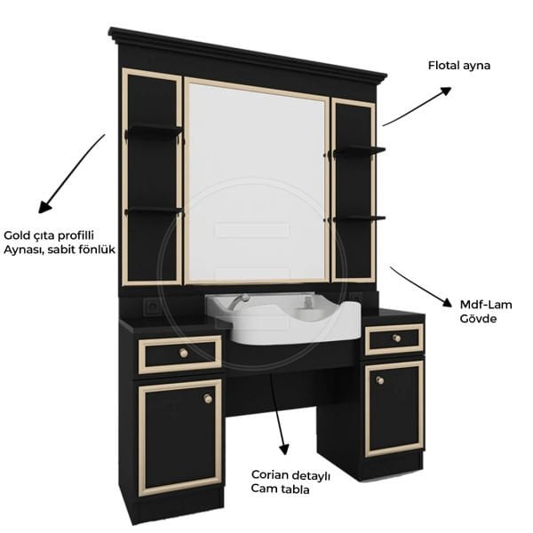 Golden Man Basic Berber Tezgahı