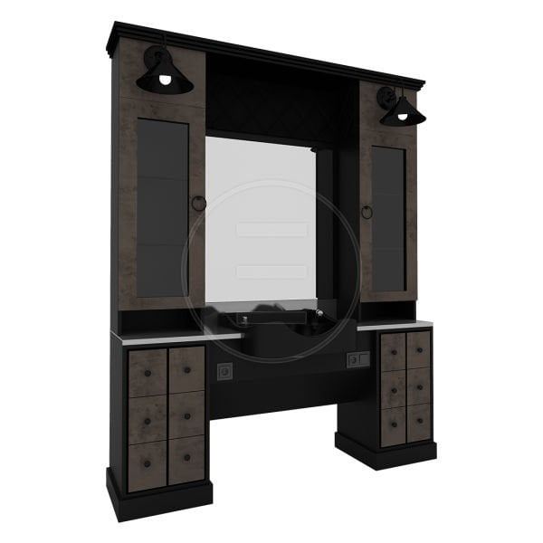 New Majesty Man Cabinet Berber Tezgahı