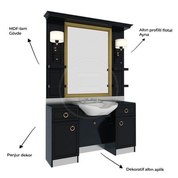 Classic Man Gold Berber Tezgahı