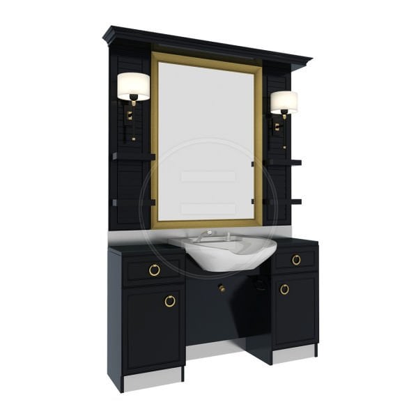 Classic Man Gold Berber Tezgahı