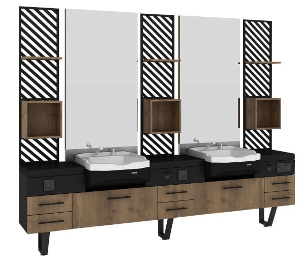 2 Kişilik Yone Berber Tezgahı