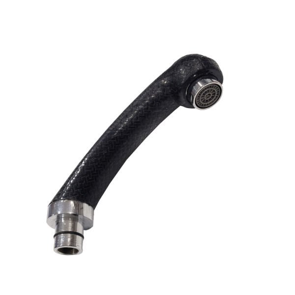 Batarya Duş Başlığı Siyah Desenli