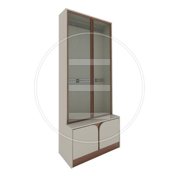 Boho Hair Cabinet Gold